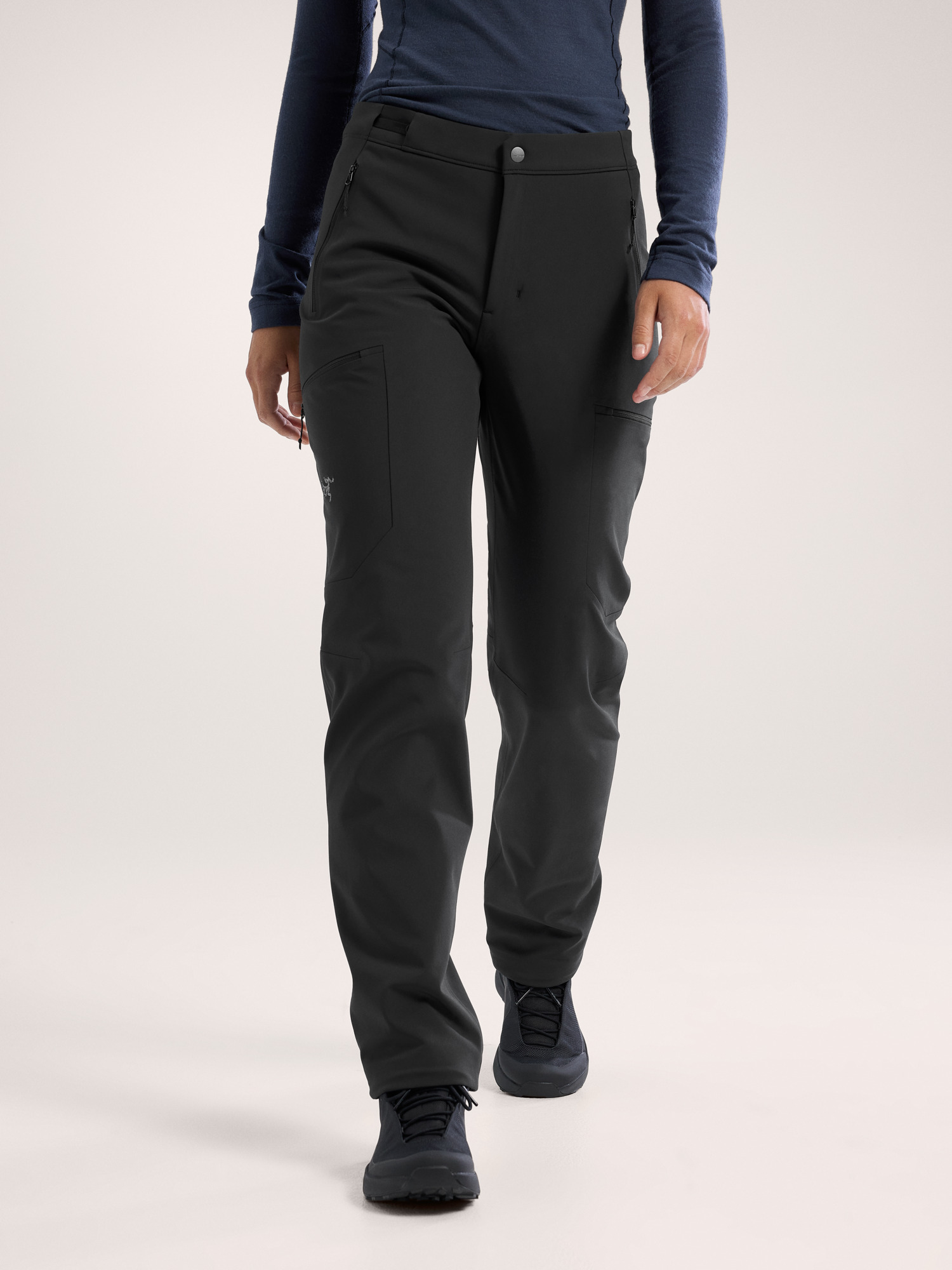 F25-X000008467-Gamma-MX-Pant-Black-Women-s-Front-View
