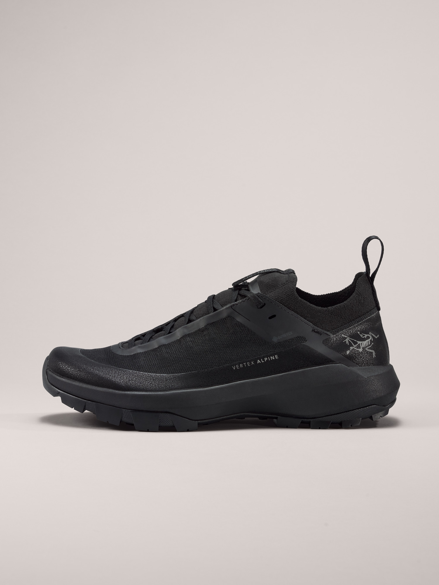 S25-X000009602-Vertex-Alpine-GTX-Shoe-Black-Black-Profile