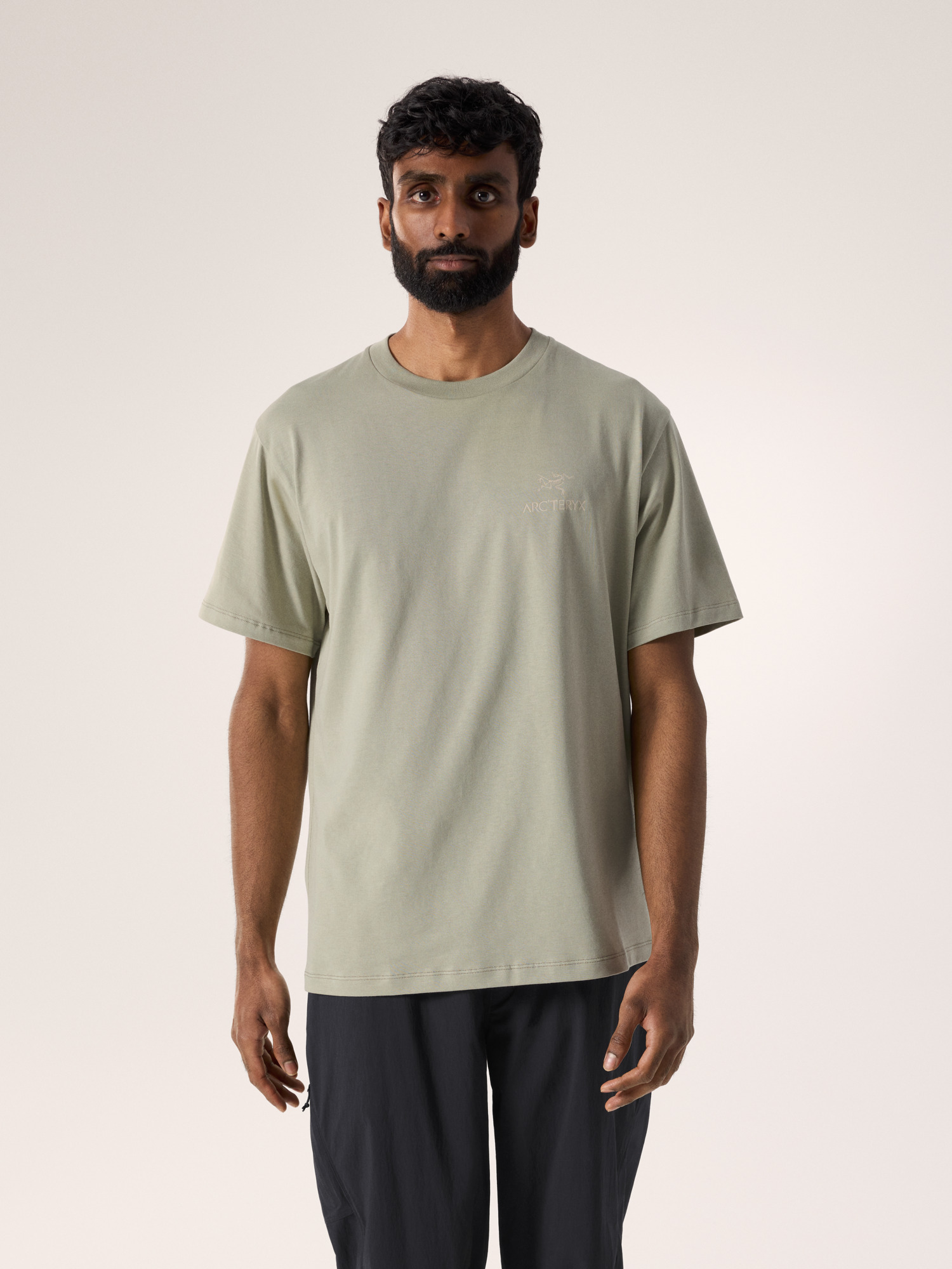 S26-X000010296-Kragg-SL-Cotton-Cacodaemon-Shirt-SS-Habitat-Sea-Salt-Front-View
