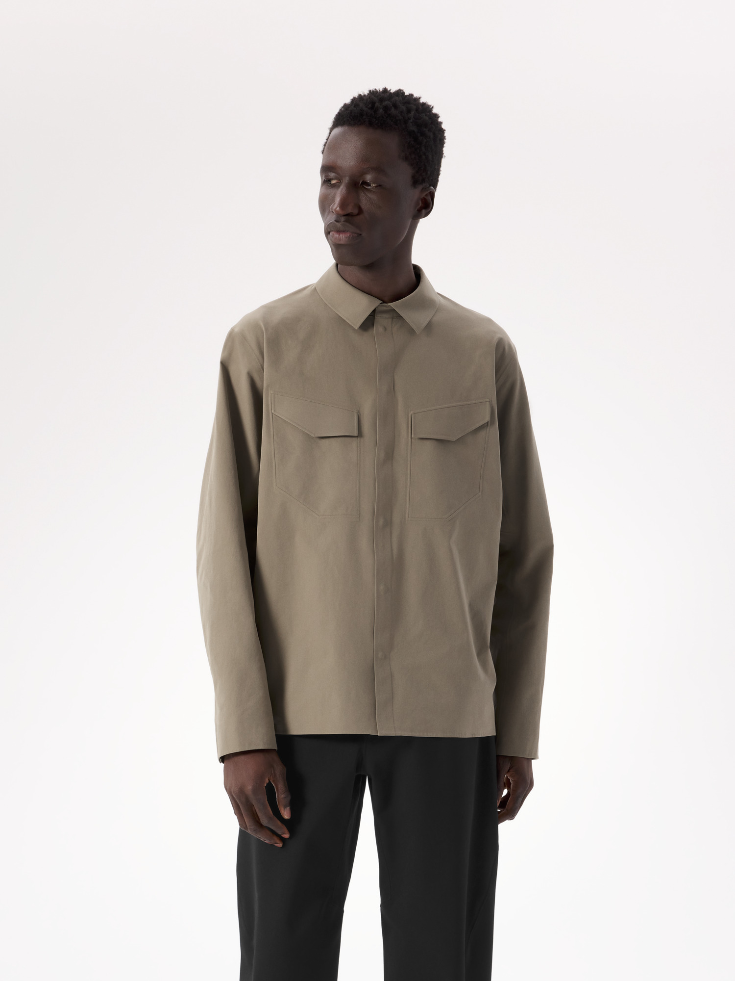 S26-X000010677-Field-Shirt-LS-Lt-Gnosis-Front-View